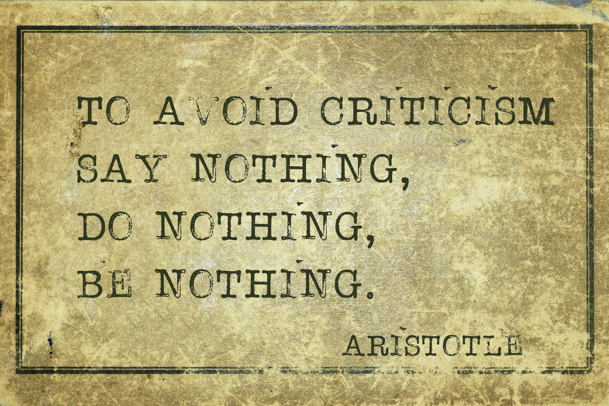 criticism print